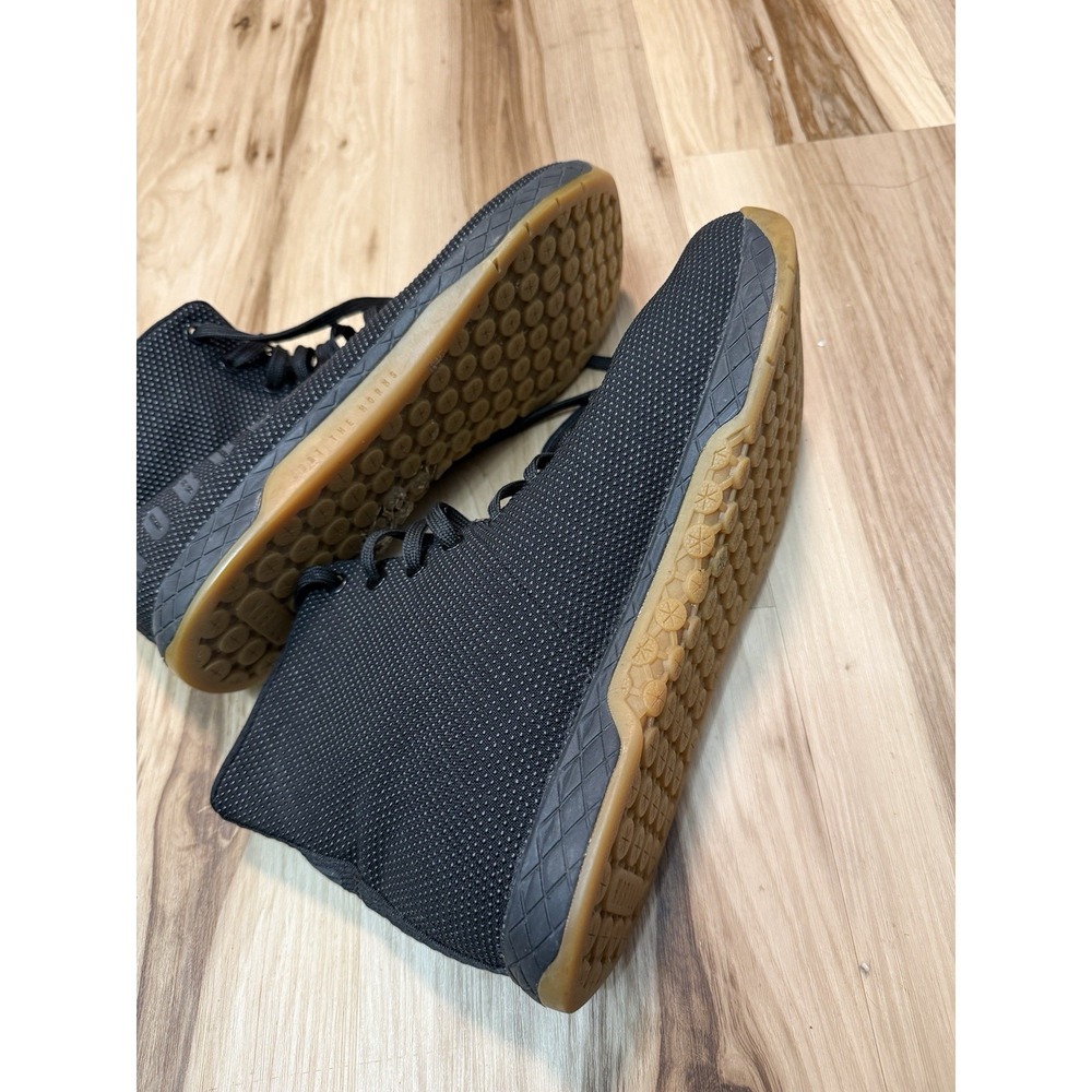 NOBULL No Bull High Top Trainer Shoes Mens 12 Black Athletic Training Sneakers - Picture 3 of 5